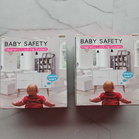 Baby safety magnetic locking system