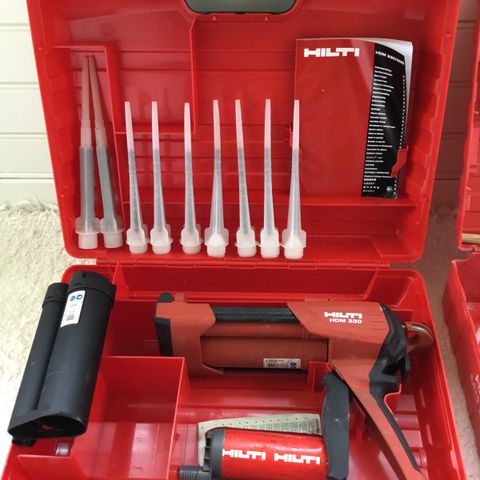 HILTI HDM 330/500 utpressapparat og HILTI MD 2000 kr 1900.- selges samlet