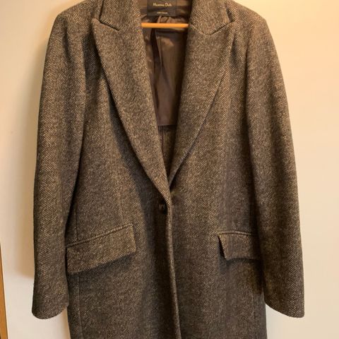 Oversized Massimo Dutti ullkåpe