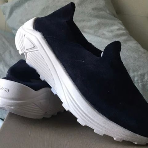 Diemme Kudu sneakers slip on blå semsket 42