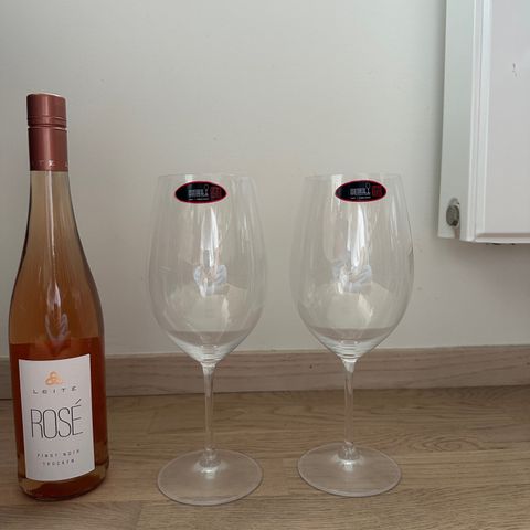 2 nye Riedel vinglass - Vinum Bordeaux Grand Cru