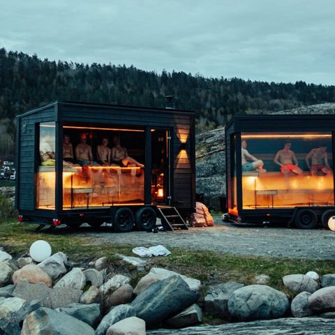 Leie en mobil badstue / sauna hjem til deg?