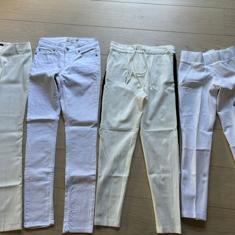 Hvite bukser