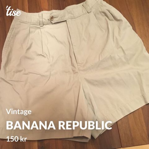 Vintage shorts Banana Republic