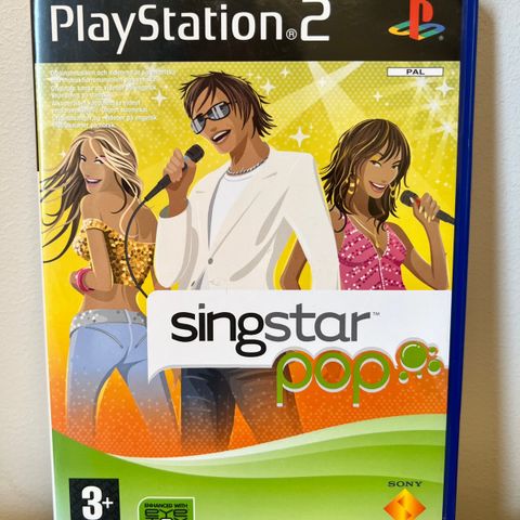 PlayStation 2 spill: SingStar Pop