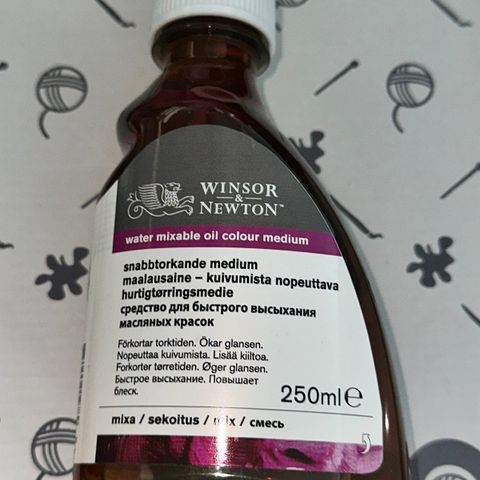Winsor & Newton water mixable oil colour medium