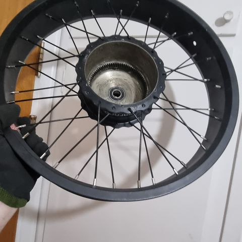 20"x4" Hjul til Bafang G06 motorer med motorhus påmontert