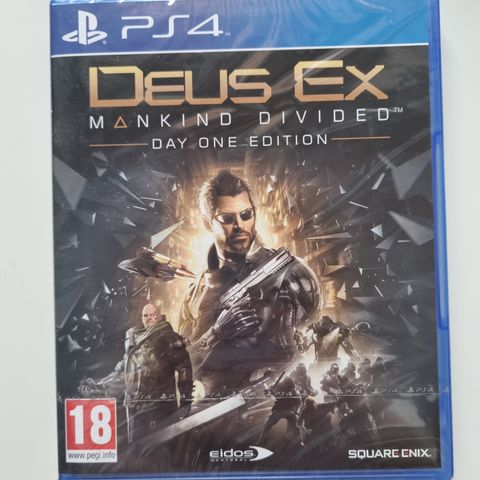 Deus Ex: Mankind Divided - PS4 Nytt i plast