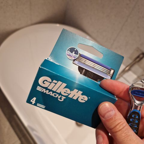Gillette barberblad nye