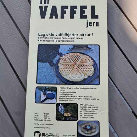 Vaffeljern til tur