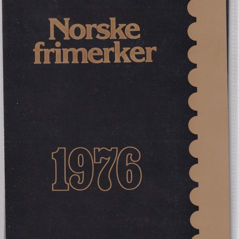 PÅ 8 Norske Frimerker 1976 postfrisk