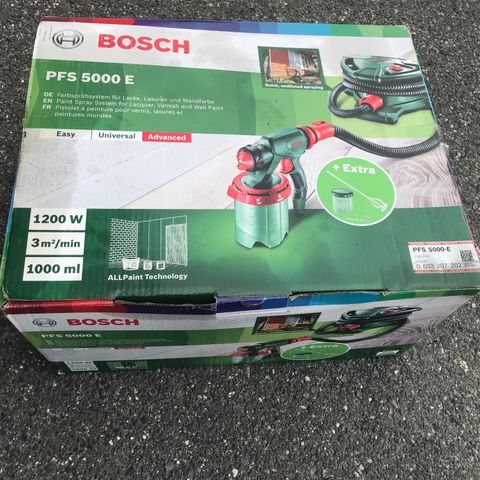 NY Bosch sprøytepistol PFS 5000 E 1200w