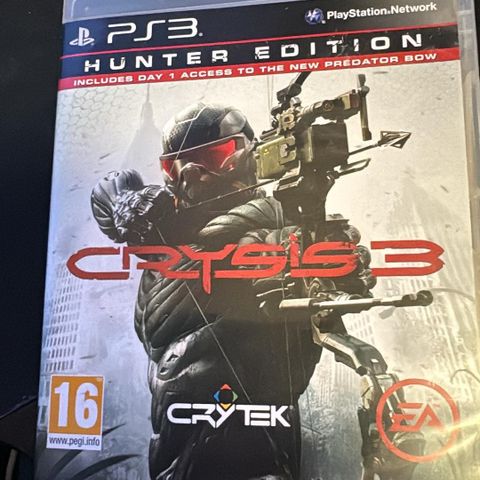 Playstation 3 - Crysis 3 - hunter edition