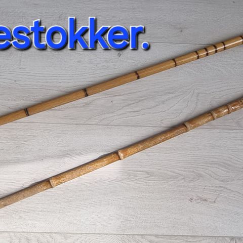 2stk. Trestokker.