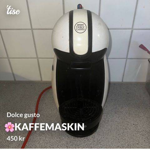 Dolce gusto kaffemaskin