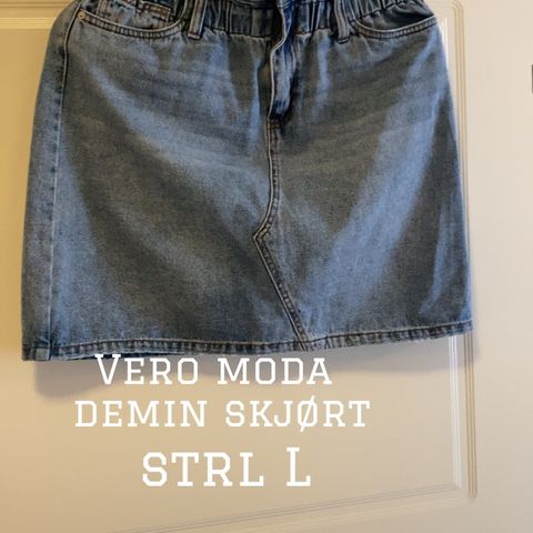 Jeans skjørt