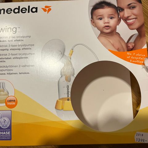 Brystpumpe fra Medela selges