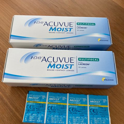 1-Day Acuvue Moist Multifocal linser