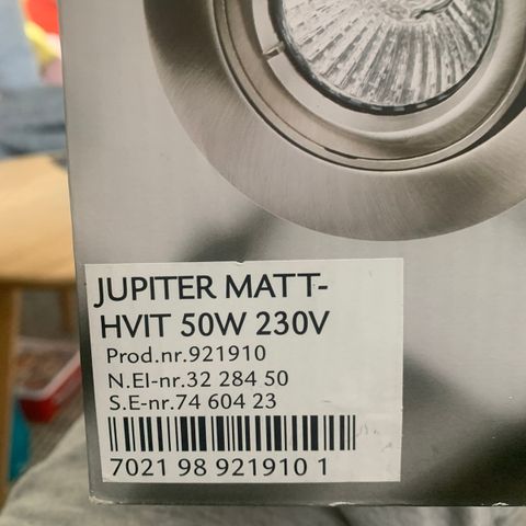 Jupiter 230V downlights
