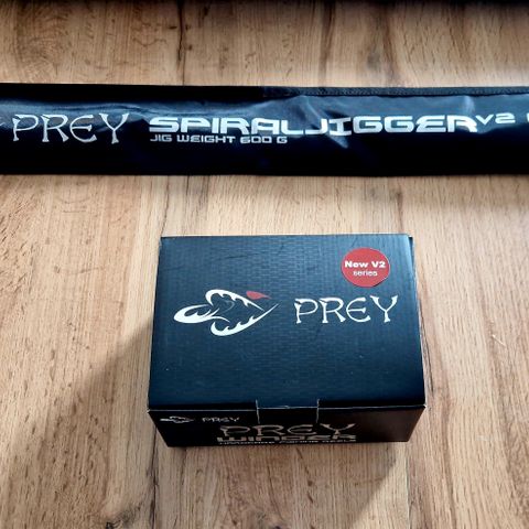 Prey Target Spiraljigger med Prey Winder V2 snelle.