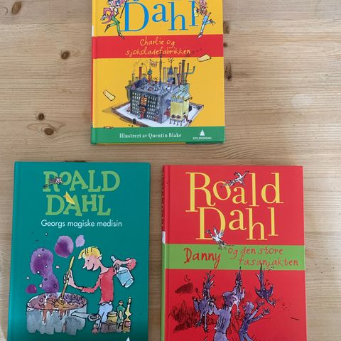 Bøker av Roald Dahl