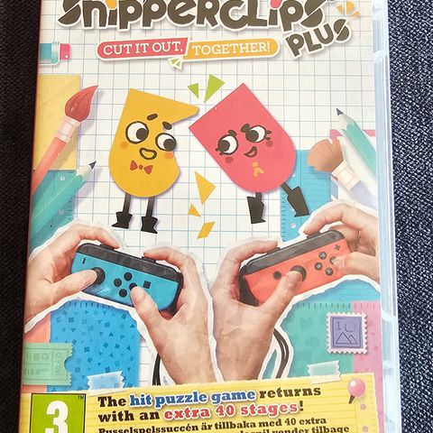 Snipperclips Plus Nintendo switch
