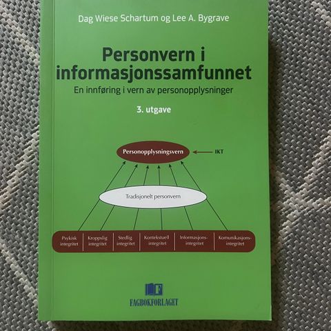 Personvern i informasjonssamfunnet