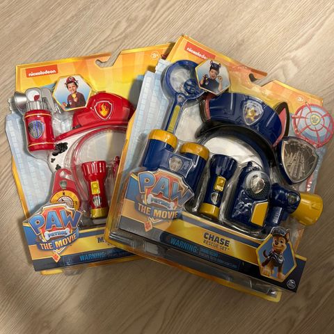 2 stk uåpnet Paw Patrol rescue det