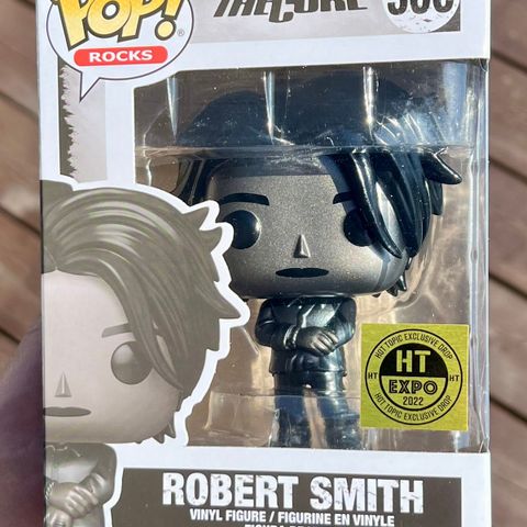 Funko Pop! Rocks: Robert Smith (Matte Black) | The Cure (306) Excl. to HT Expo