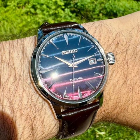 Seiko SRPK75J1 Presage Cocktail Time  Star Bar PURPLE SUNSET (Limited Edition)