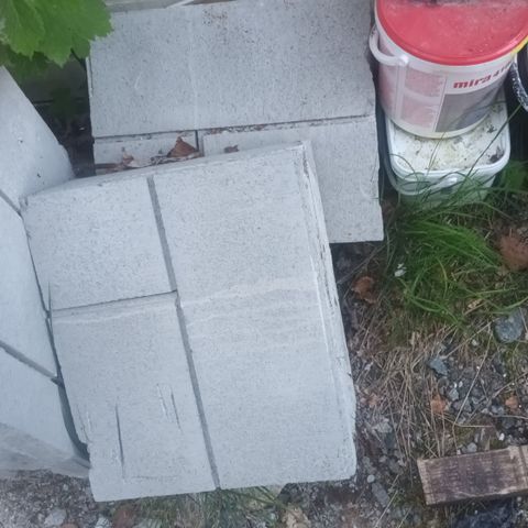 Armerte betongblokker