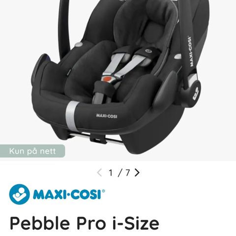 Maxi Cosi Pebble Pro i-size + Familyfix 3 isofix base