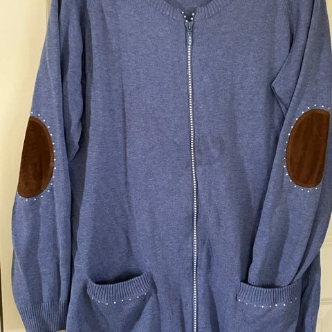 Råstilig cardigan fra Spicyvanilla str XXL, kun kr 275,-