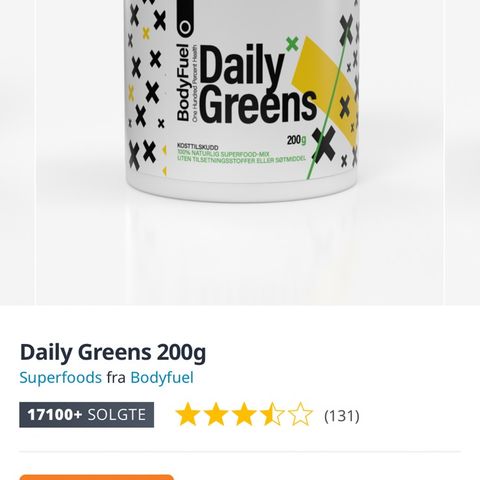 Daily greens 200g