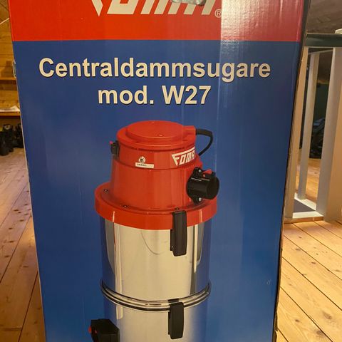 FOMA W27 sentralstøvsuger