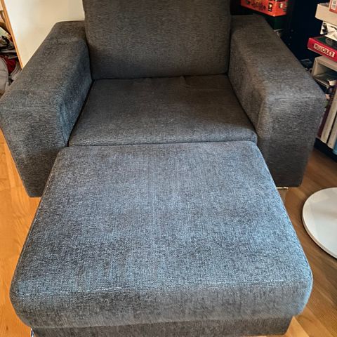 BoConcept lenestol med puff ny lav pris