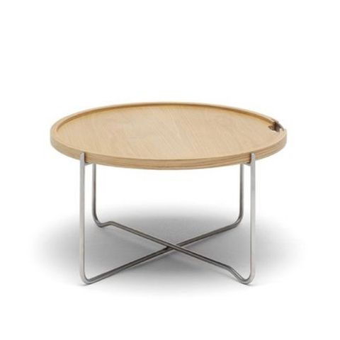 RESERVERT - CH417 Tray Table valnøtt/eik - design av H. Wegner