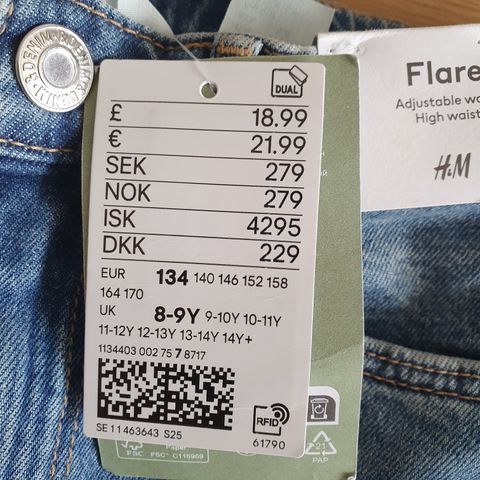 Bukse fra H&M