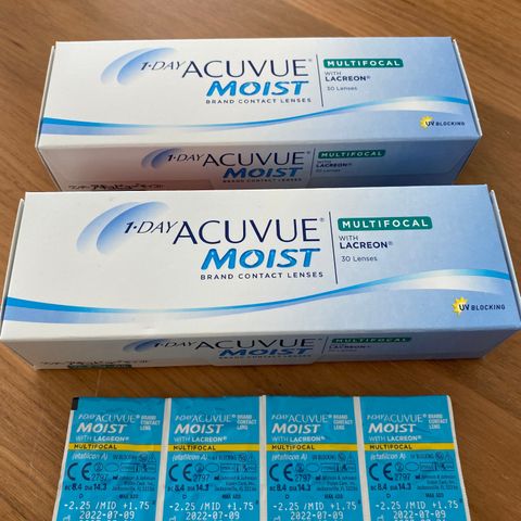 1-Day Acuvue Moist Multifocal linser