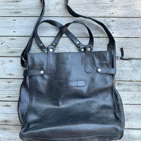 Mango skinnveske/ tote bag