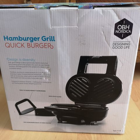 Hamburger grill