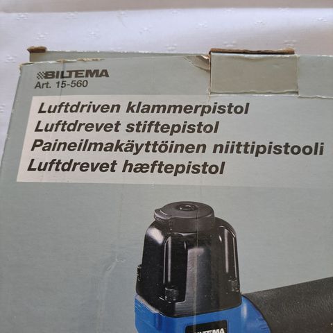 Luftdrevet Stiftemaskin