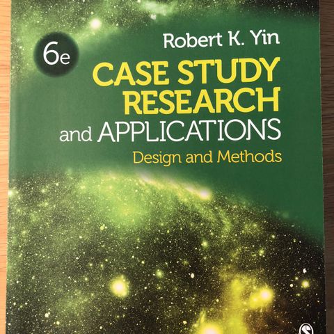 Robert K. Yin - Case Study Research and Applications