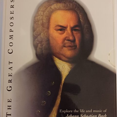 The Great Composers: Johann Sebastian Bach. (DVD + 2 cder)