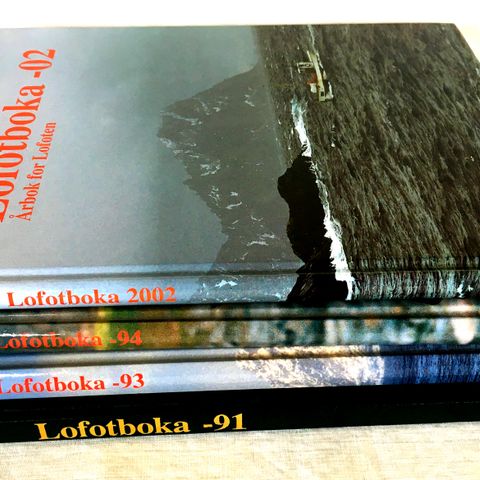 LOFOTBOKA - 1991, 1993, 1994 og 2002