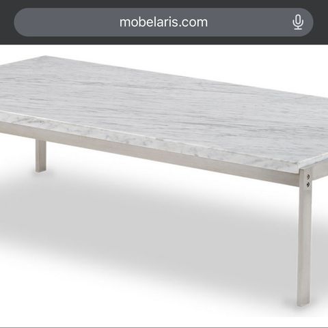 Stilig sofabord i marmor