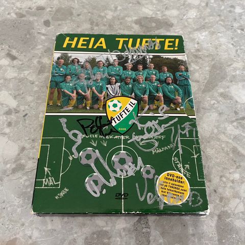 Signert Heia Tufte! DVD (1 disc mangler)
