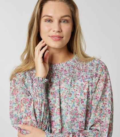 Nydelig MELLOWFIELD  Dahlia bluse fra VIC 🤎