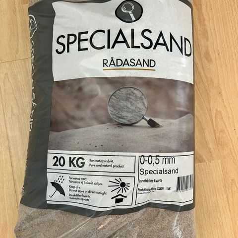 special sand|råd sand for Akvarium/Terrarium