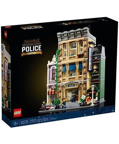 LEGO Creator 10278 Politistasjon uåpnet